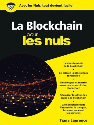 cover image of La Blockchain pour les Nuls poche